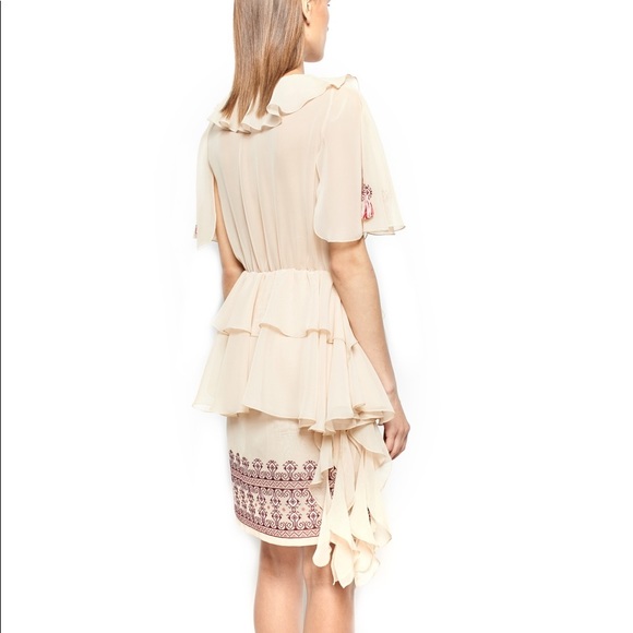 Bohemian vibes silk dress - Picture 3 of 4